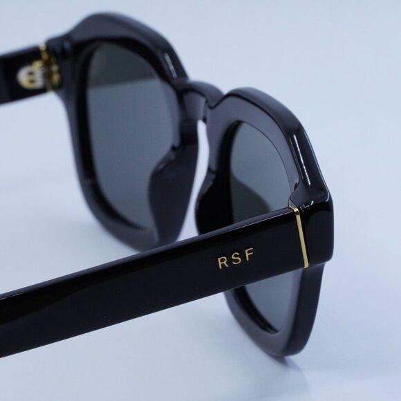 🕶️ New RetroSuperFuture SALUTO BLACK 9FP Sunglasses - Black Frame, Grey Lenses - Picture 8 of 11